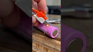 Mini Chainsaw Vs Li-On Battery Center Cut Test
