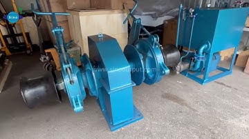 Sinooutput hydraulic 43.5KN marine windlass for anchor chain diameter 32mm. Voltage 220V, 60HZ