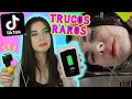 Probando TRUCOS RAROS de TIK TOK 😅 | LIFE HACKS VIRALES