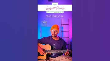 S-276 | Learn Longest Chuck Strumming Pattern #shorts