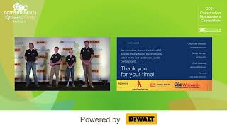 ABC's Construction Management Competition 2024: University of Wisconsin Stout