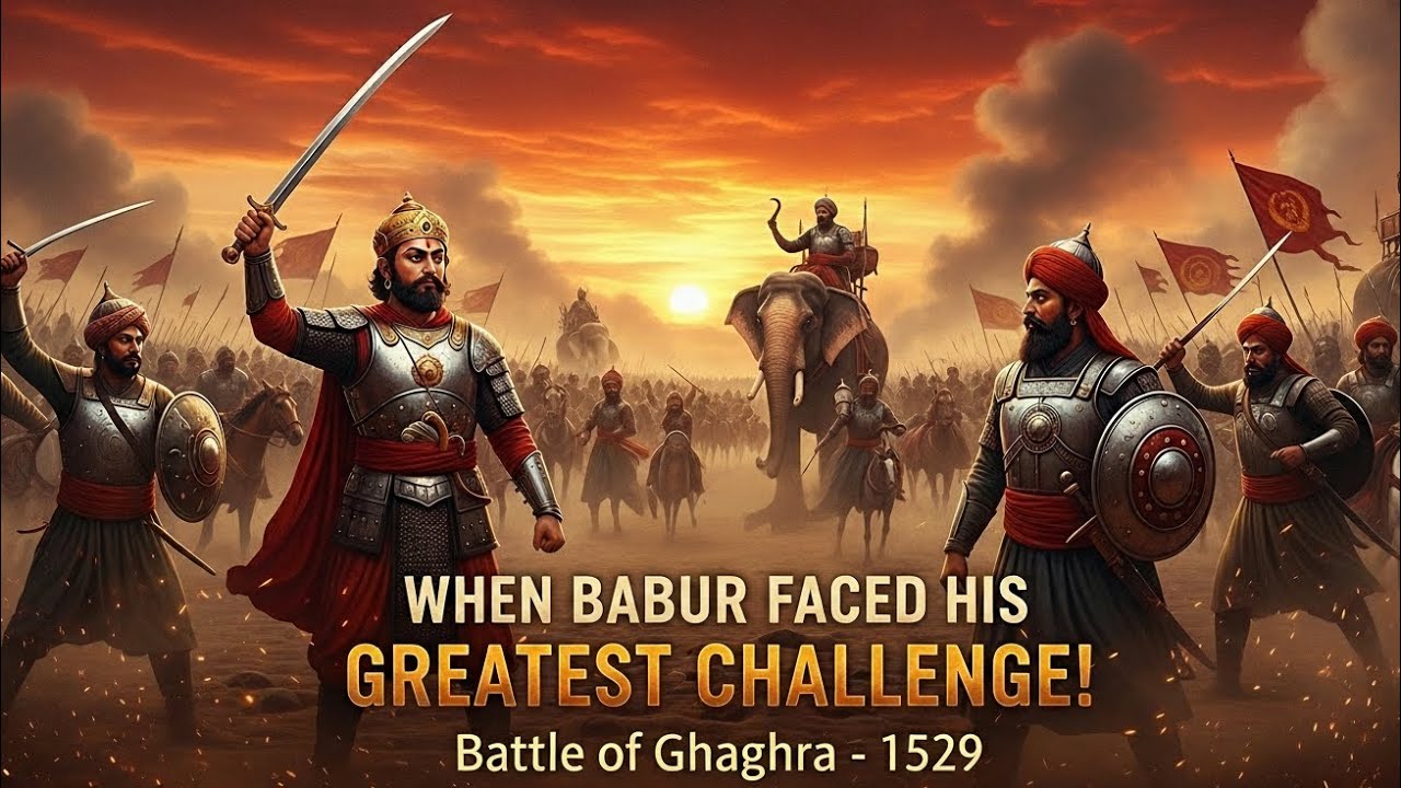 "Battle of Ghaghra – जब बाबर की ताकत को असली चुनौती मिली!"
