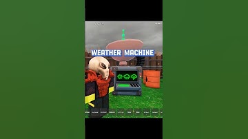 How Weather Machines Works on 99 nights in the forest