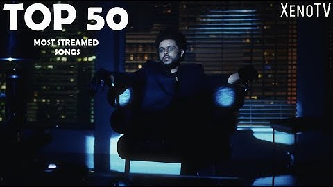 THE WEEKND: TOP 50 MOST STREAMED SONGS