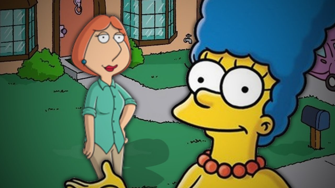 Lois griffin marge simpson