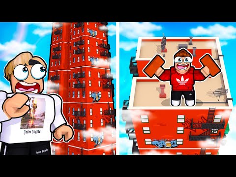 Wer BAUT DEN HÖHEREN TURM?! (Roblox)