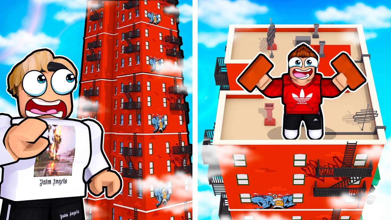 Wer BAUT DEN HÖHEREN TURM?! (Roblox)