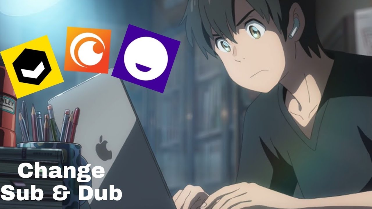 How To Change Sub \U0026 Dub On Laptop|Crunchy Roll,Vrv,Funimation