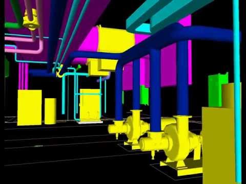 3D Walkthrough of the Mechanical Room at MSU's Bott Building for Nursing Education and Research: - video from Peter Basso Associates