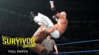 FULL MATCH - Rey Mysterio vs. Batista: Survivor Series 2009