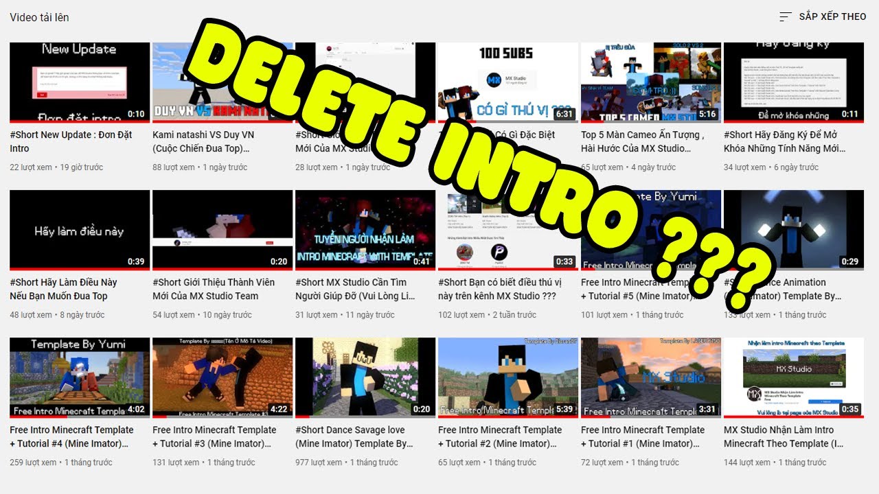 Vì Sao MX Studio Đã Ẩn Toàn Bộ Intro Của Các Bạn ???