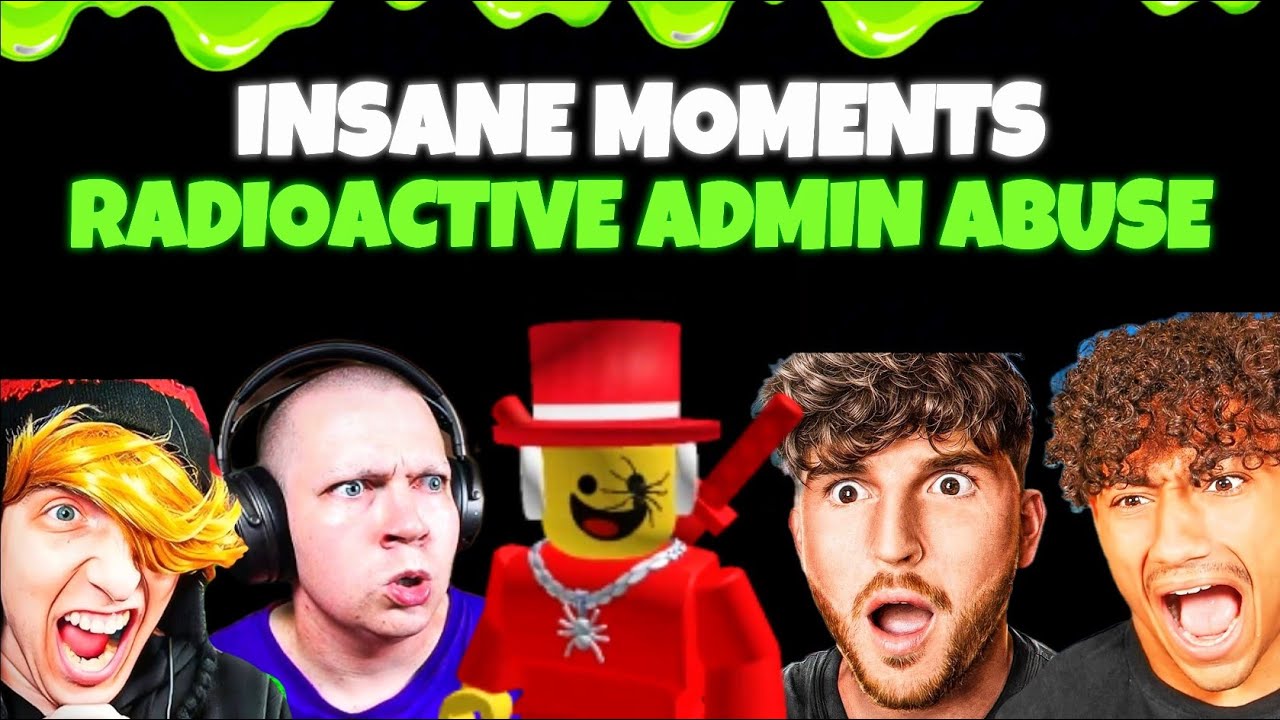 Steal A Brainrot Roblox INSANE RADIOACTIVE ADMIN ABUSE
