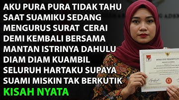 AKU AMBIL SELURUH HARTAKU SAAT SUAMI SEDANG MENGURUS SURAT CERAI UNTUK BALIKAN SAMA MANTAN ISTRINYA!