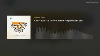 CabCo EMS: On the front lines of compassion and care