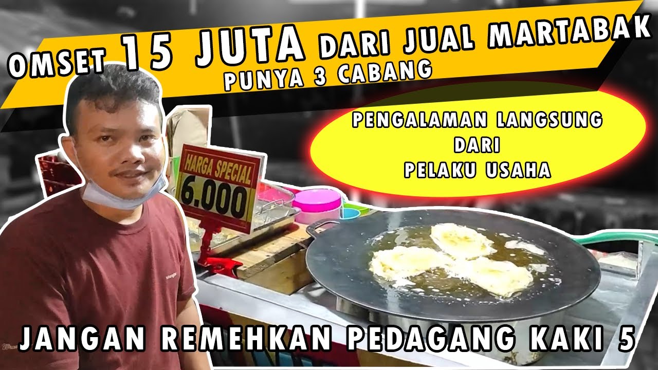 CUMA JUAL MARTABAK MINI OMSET 15 JUTAAN BARU DAGANG 6 BULAN DAN SUDAH BANYAK CABANG