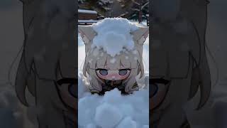 Snowball fight#arknightsendfield #arknights #gugugaga #Perlica