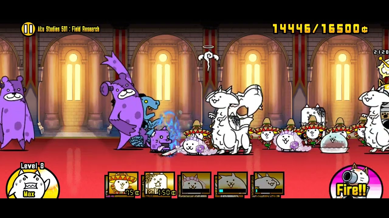Battle Cats Aku Studies 501: Field Research (No Gacha) - Empress Report ...
