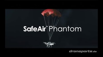 ParaZero SafeAir Phantom 4 Fallschirmsystem - autark und autonom für einen sicheren Einsatz