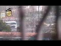 سرايا الفتح المبين باص لشبيحة تم ضربه طريق المطار14 3 2013 
