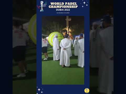 جولة في ملاعب بادل لكأس العالم في دبي 2022
