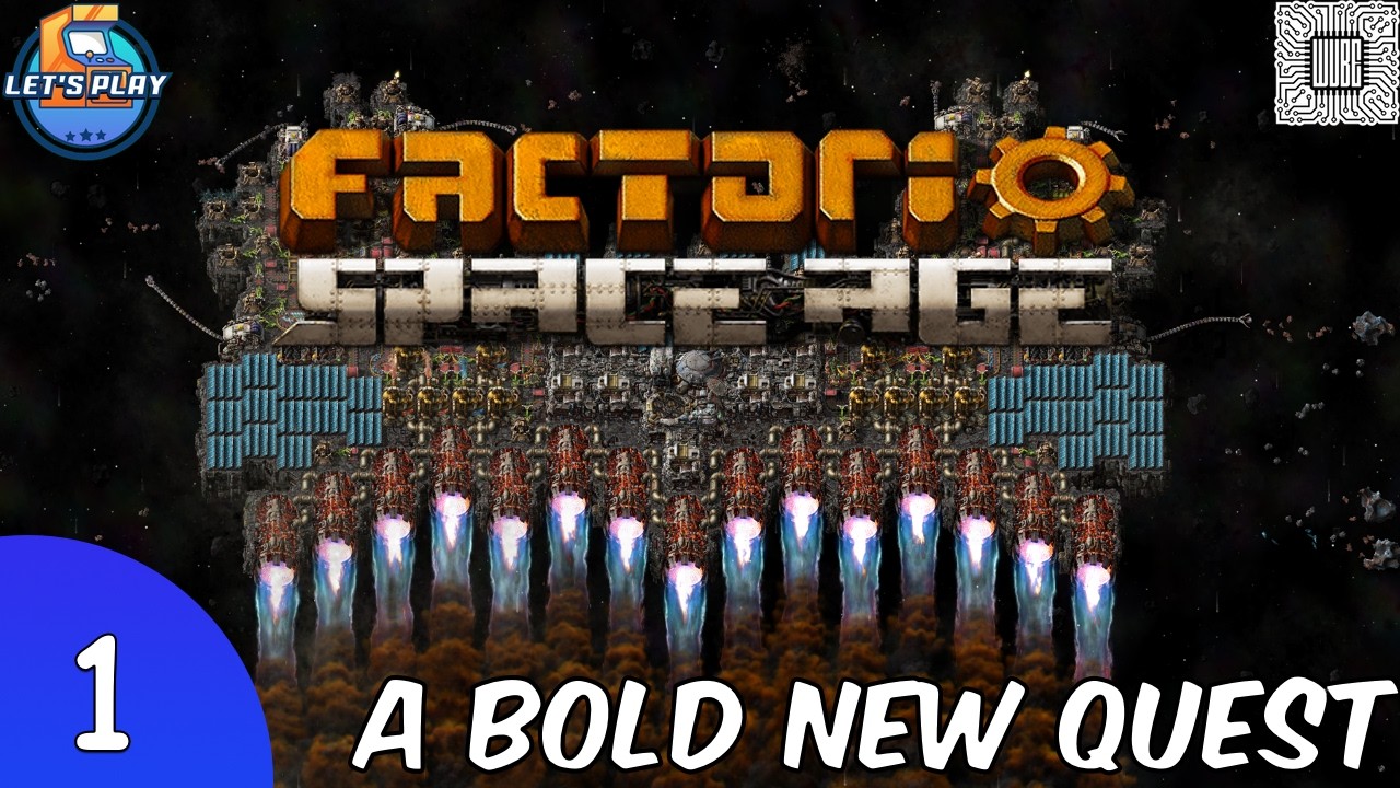 Factorio Space Age - Episode 1 - A Good Start on a Bold Quest - YouTube