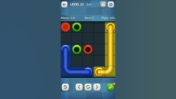Pipe Art Game Play 5×5 Level 22 walkthrough Android and ios