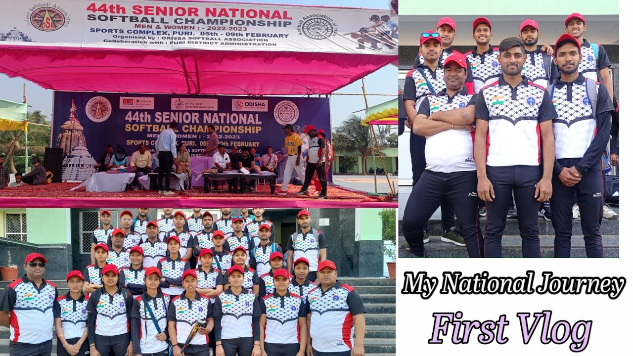 My First Vlog / 44th Senior National Softball Tournament/U.P Team