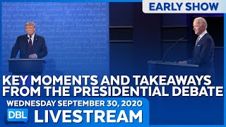 DBL Early Show | Wednesday September 30, 2020