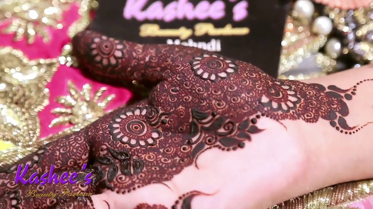 KASHEE`S SIGNATURE MEHNDI - YouTube