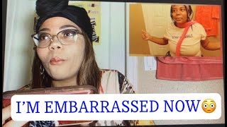 IM BACKKK!!! | I REACTED TO ONE OF MY FIRST VIDEOS 😂| LOVE CAITLYN