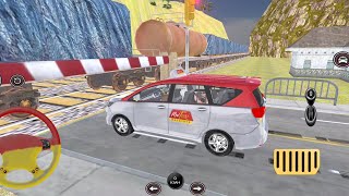 Innova Red Taxi Driving Simulator Games Indian Taxi Driving Game screenshot 5
