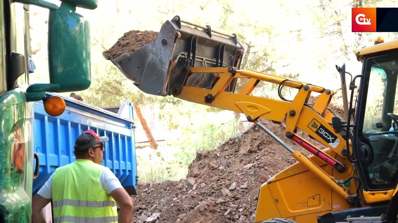 🔴 Reanudadas las obras del Paseo del Bosque de Puertollano tras tres años de parálisis