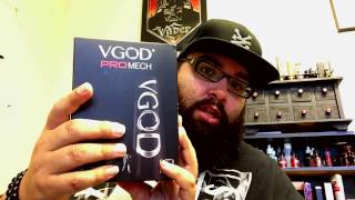 VGOD PRO MECH ALUMINUM UNBOXING