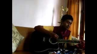 Video thumbnail of "'Nil Nuwan Pinbarai'  -  Cover by ~ Punarjith Liyanage ~"