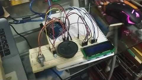 Generador de tono con Arduino y Display LCD