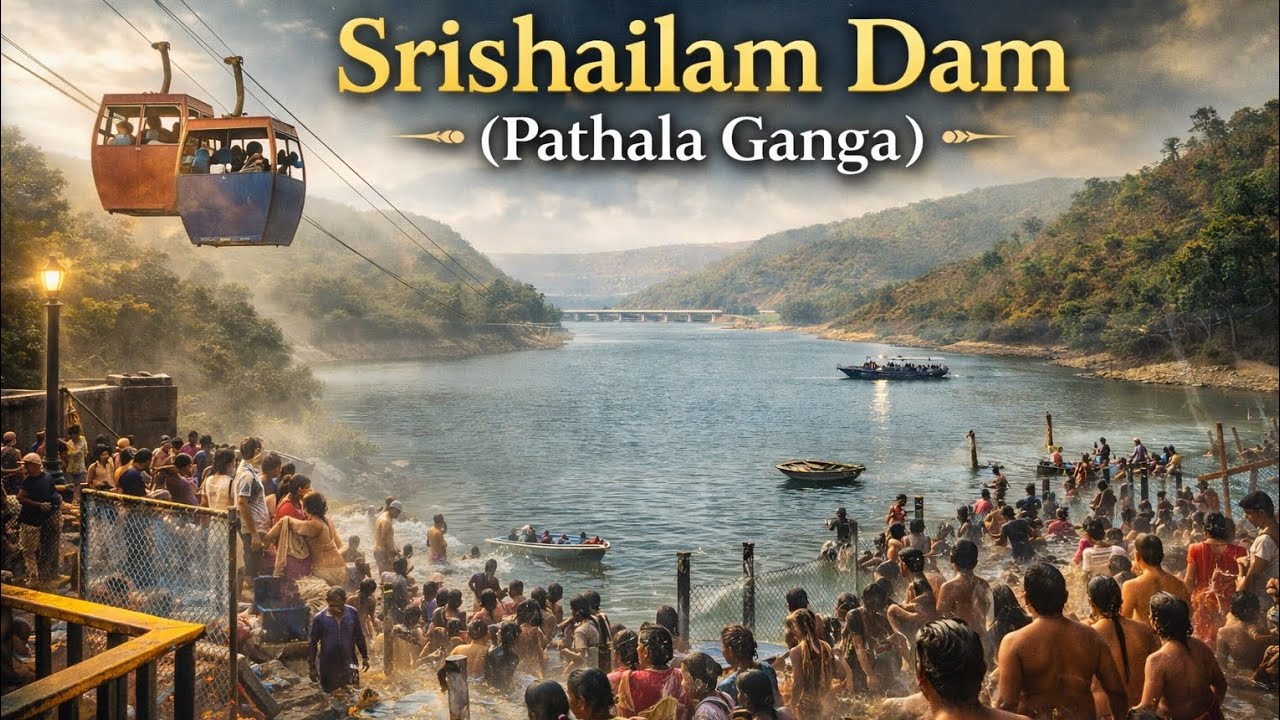 Srishailam Dam (Pathala Ganga) | #vlog #pradeepunmapped | Pradeep Unmapped | By Pradeep 