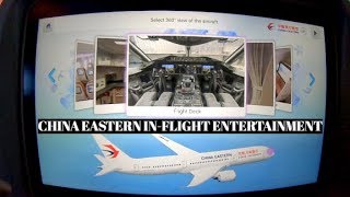 CHINA EASTERN In-Flight Entertainment - Boeing Dreamliner 787/ Budapest -Shanghai