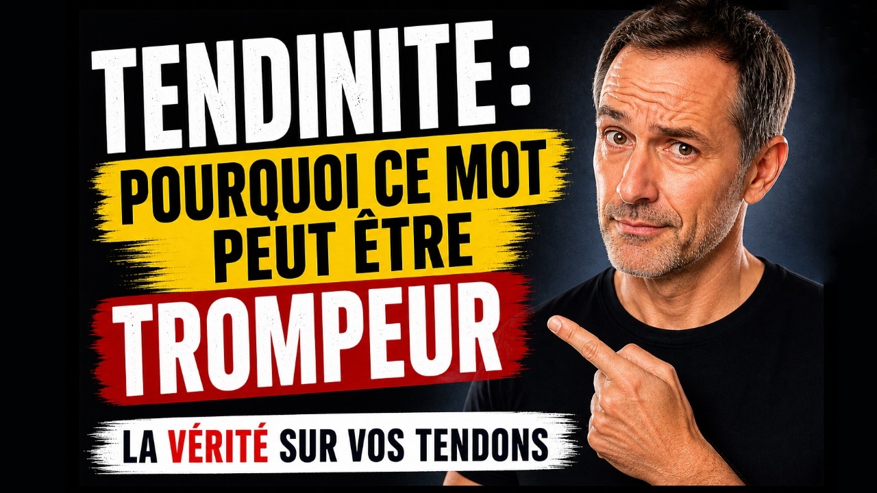 DTendinite : pourquoi ce mot peut être trompeur
