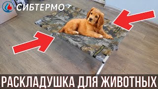 Туристическая раскладушка "СИБТЕРМО" для ЖИВОТНЫХ! Туристическая раскладушка "СИБТЕРМО" для ЖИВОТНЫХ!