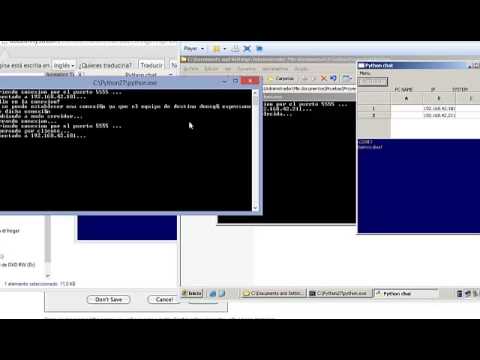 Python Chat (Simple Client-Server)