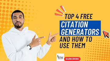 Top Free Citation Generators And How to Use Them Right!