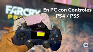 How to play Farcry 4 and Primal on PC with PS4/PS5 controllers?