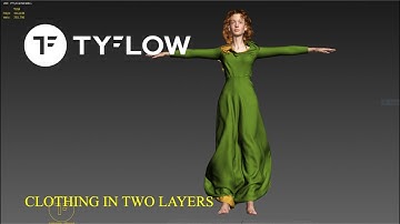 TyFlow Character Cloth Simulation FX