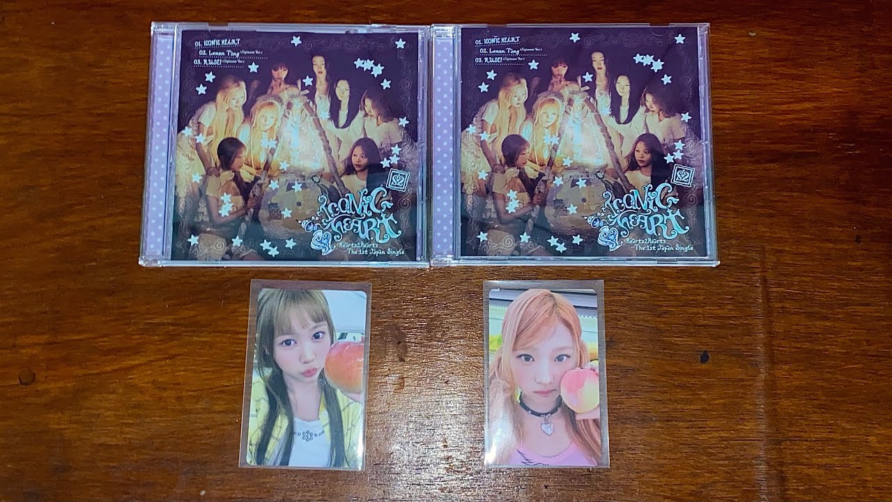 未開封　Hearts2Hearts アルバム jewel JAPAN ver. ୨୧ unboxing japan album iconic heart hearts2hearts ♡ reguler