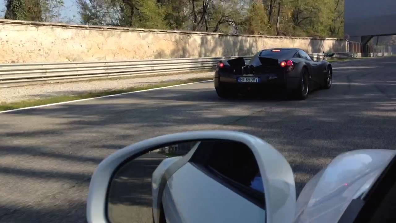 SupercarSafari chase Pagani Huayra