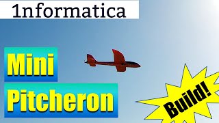 Mini Glider Pitcheron Powered RC Conversion ELRS