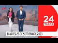 24 Tarde - martes 26 de septiembre 2023