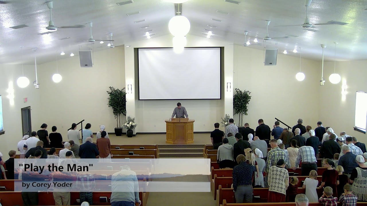 "Play the Man" by Corey Yoder