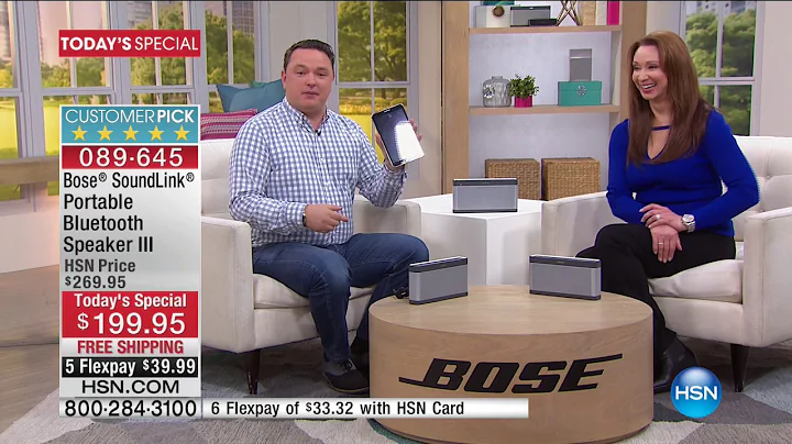 HSN | Bose Sound Innovations 05.12.2017 - 12 AM