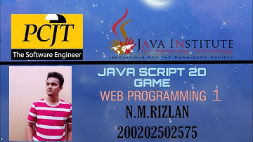 JavaScript 2D Game Video Submission (Java Institute)